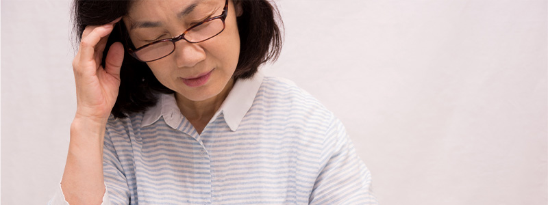 頭痛のイメージ